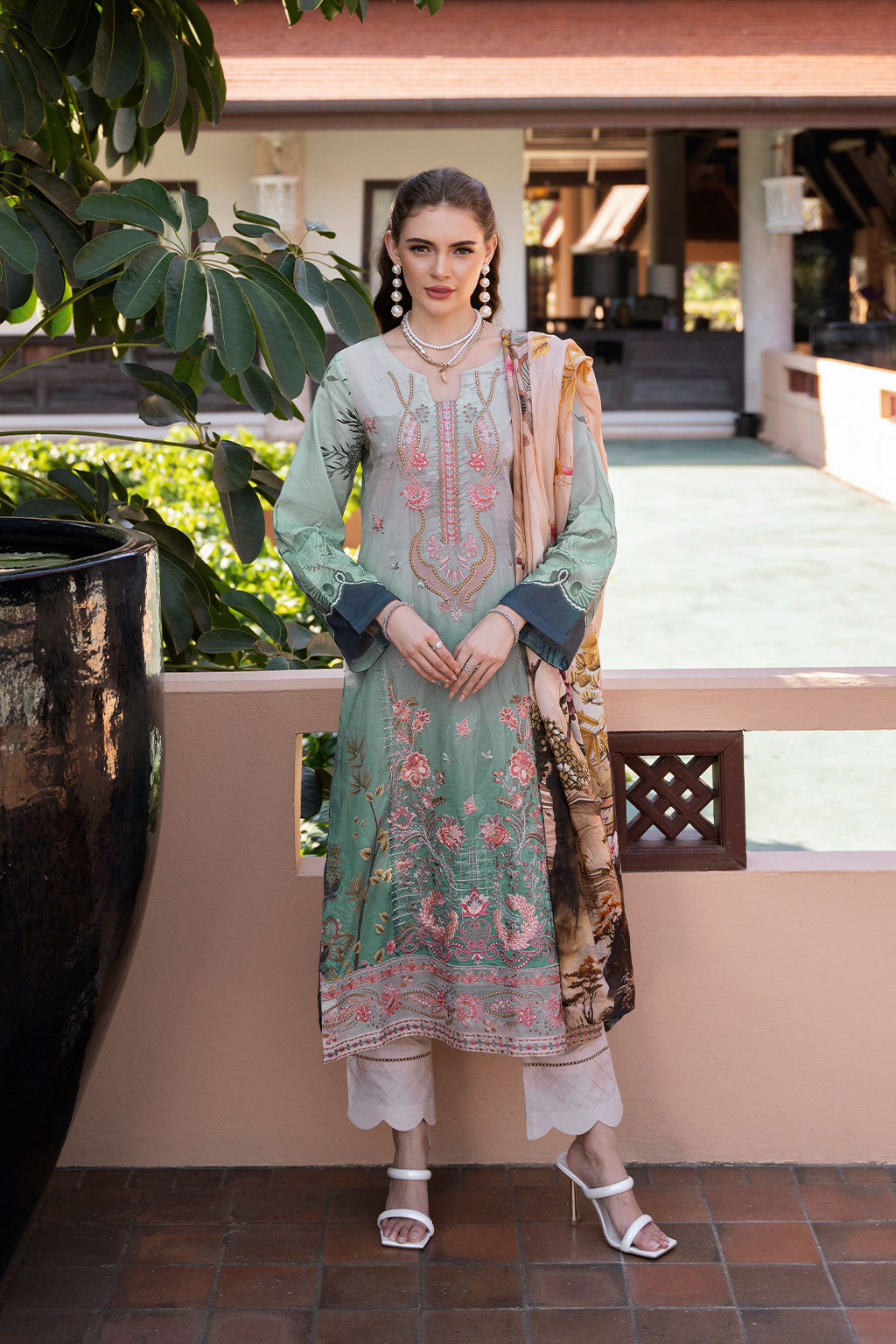 Ramsha | Luxury Lawn 24 | L-1212 main image 1