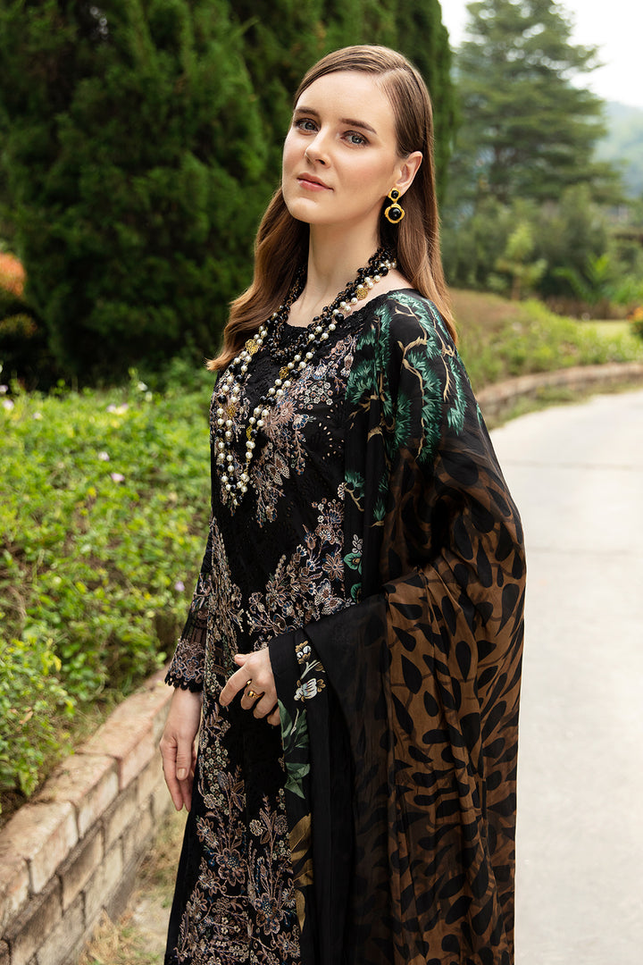 Magical forest-3PC LAWN EMBROIDERED SUIT-Z-801