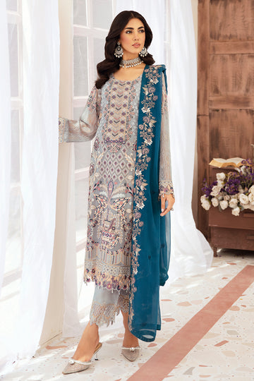Luxury Chiffon Collection 2024 by Ramsha | F-2609