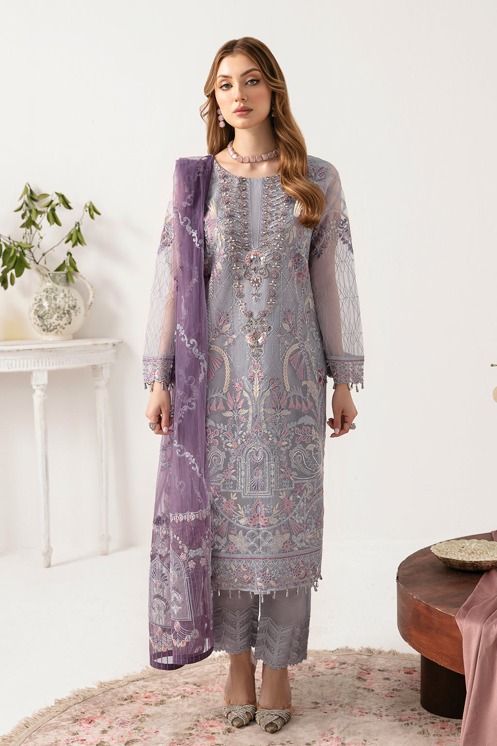 Organza Dress Designs 2024 Organza Dresses Online in Pakistan Ramsha