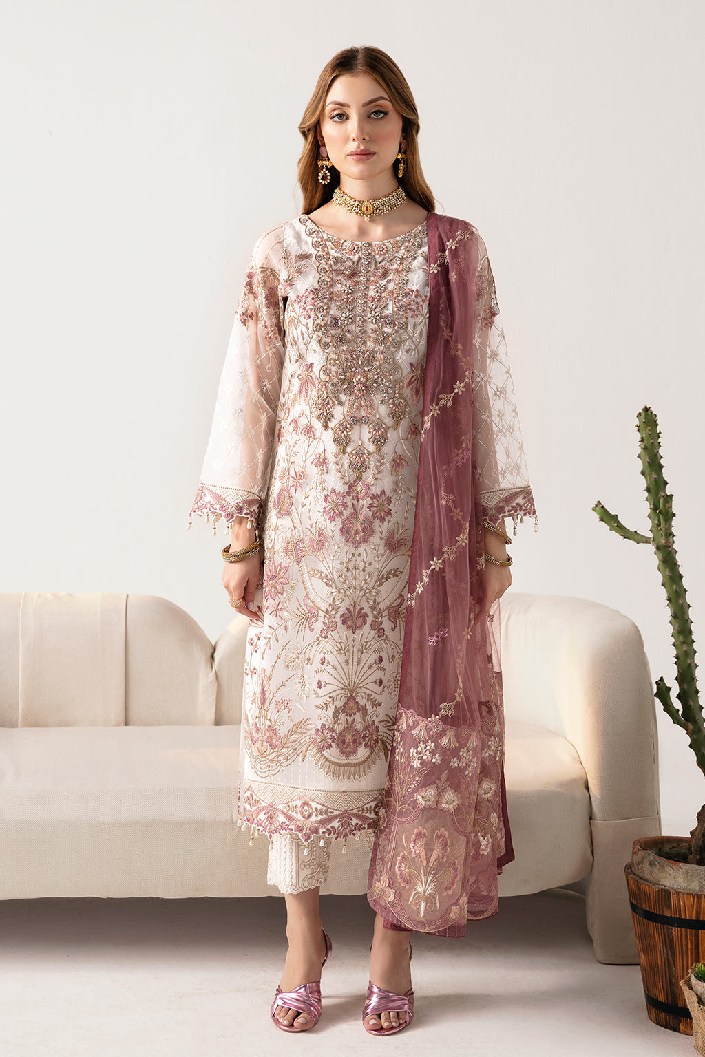 Organza Dress Designs 2024 Organza Dresses Online in Pakistan Ramsha