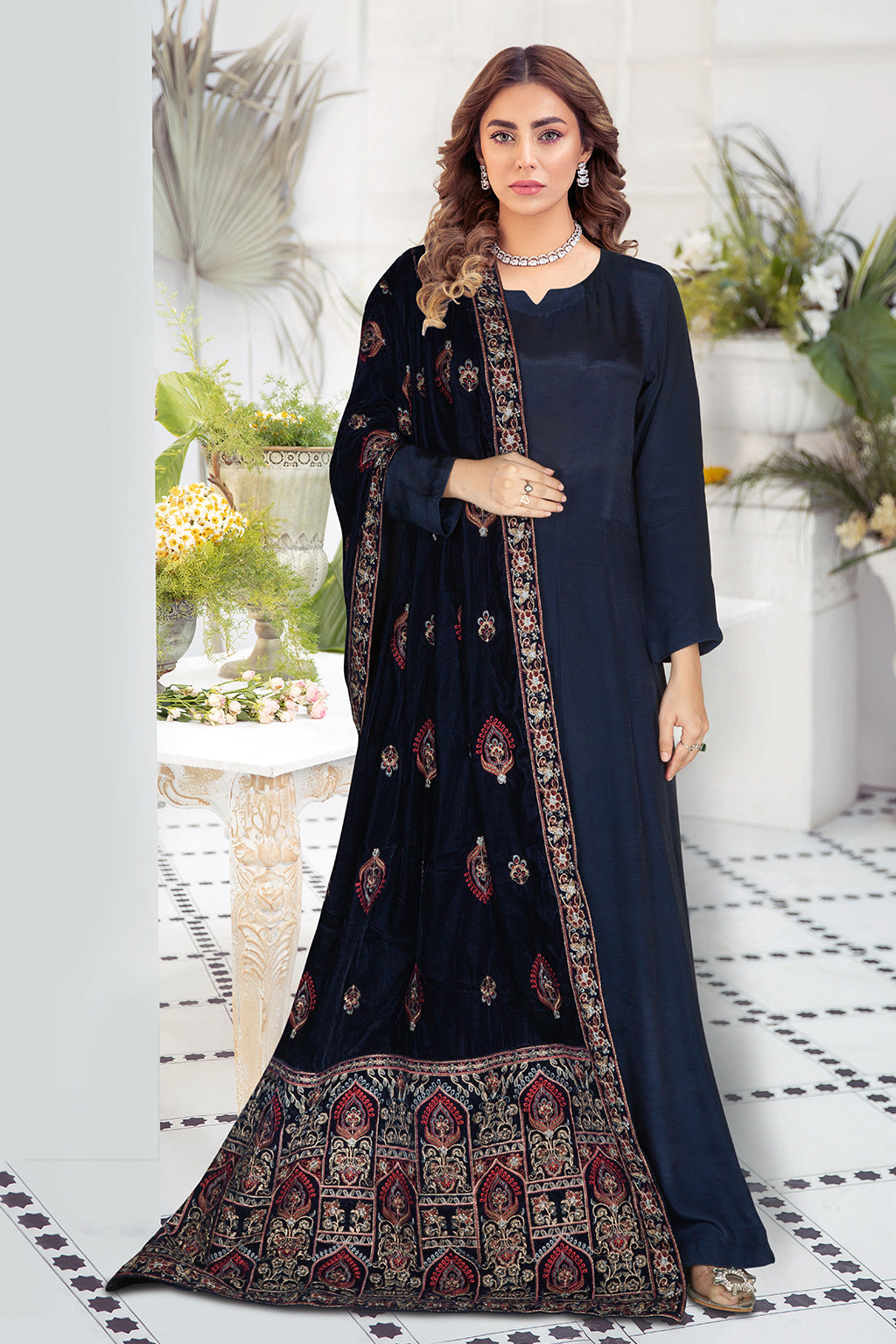 Velvet Dresses Women Velvet Dress Designs Latest Velvet Collection Ramsha