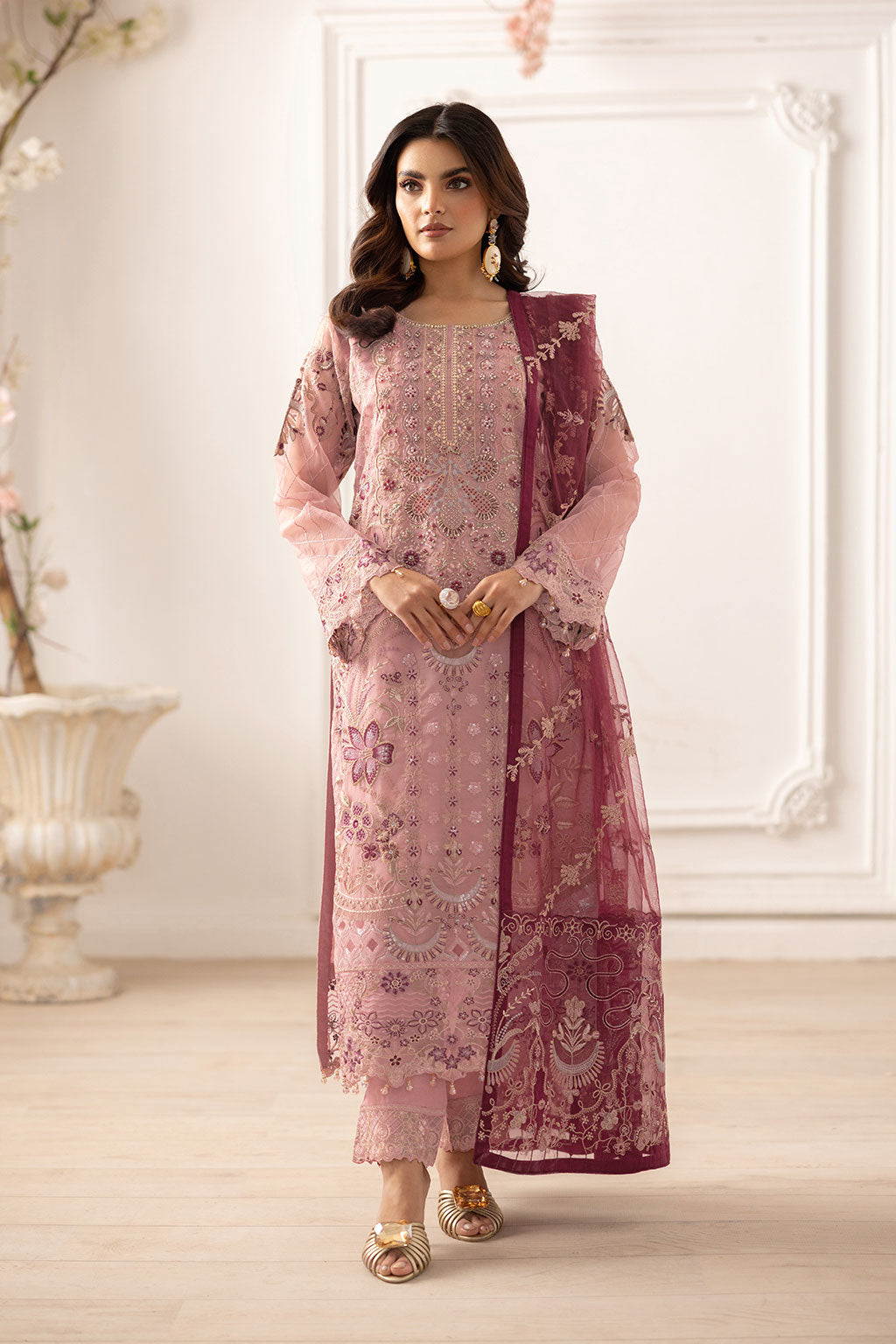 Embroidered Chiffon Collection 2026 | Women Unstitched Ramsha Embroidered Chiffon Collection 2026 | Women Unstitched Ramsha