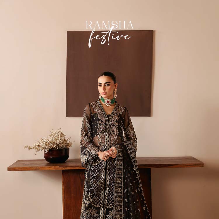 Festive Dresses by Ramsha  Luxury Formal Collection'24