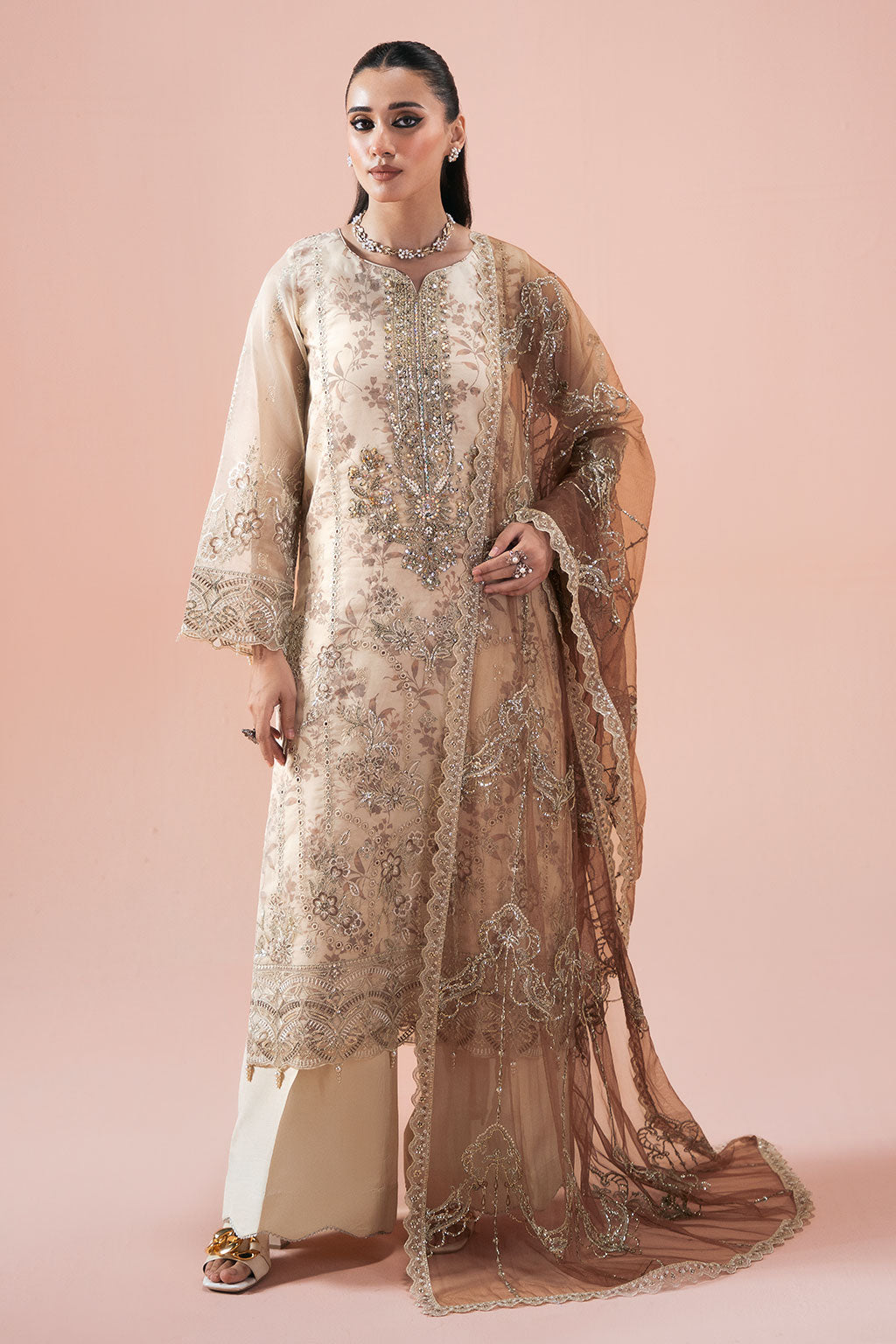 Organza Embroidered Dresses for Women in Pakistan Ramsha Organza Embroidered Dresses for Women in Pakistan Ramsha