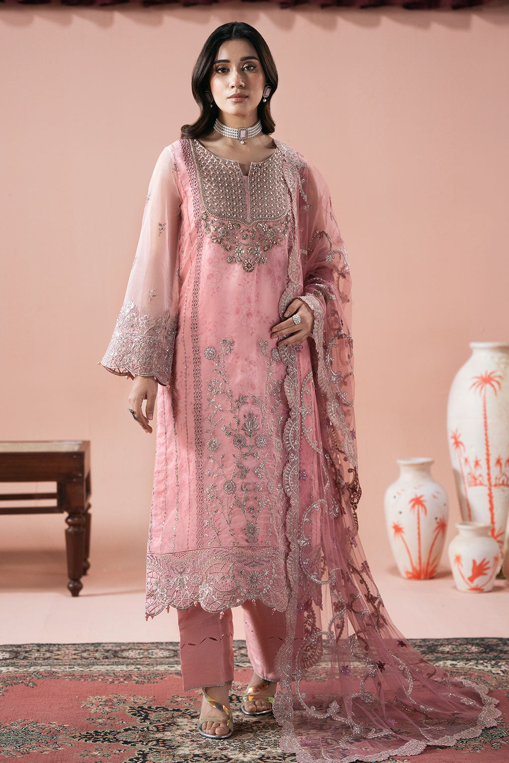 Organza Embroidered Dresses for Women in Pakistan Ramsha Organza Embroidered Dresses for Women in Pakistan Ramsha