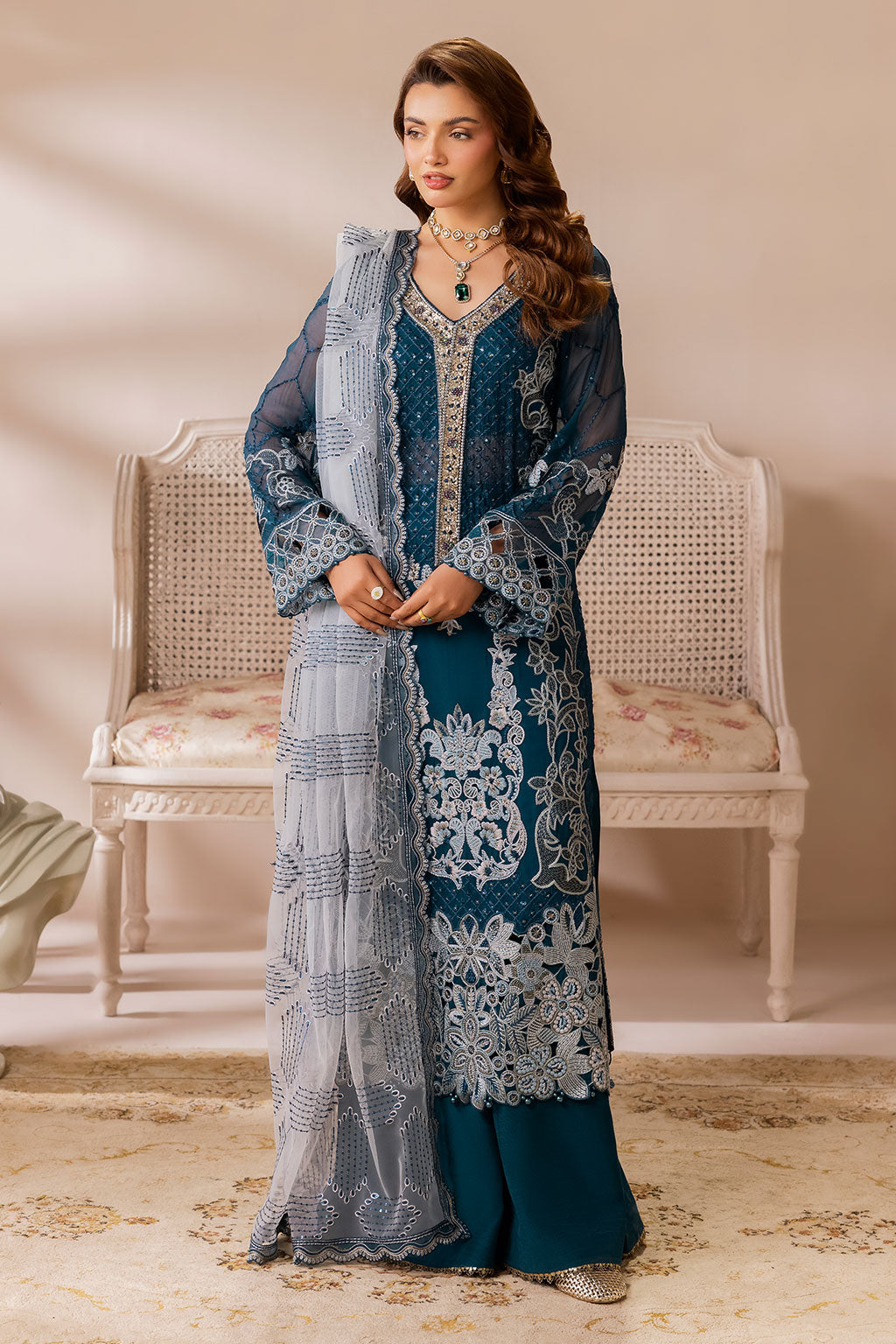 Embroidered Chiffon Collection 2026 | Women Unstitched Ramsha Embroidered Chiffon Collection 2026 | Women Unstitched Ramsha